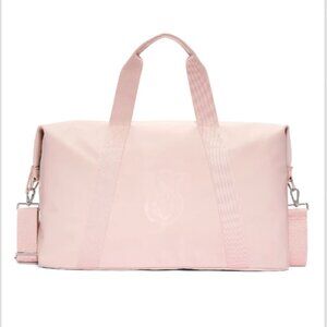 Victoria's Secret Metallic Duffle Bag Metallic Pink NWT